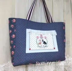 キャスキッドソン＊ハンドメイド＊トートバッグ＊肩掛けカバン＊プラチナジュビリー