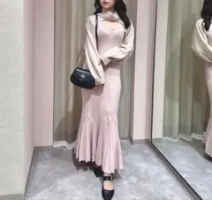 アンミール AnMILLE ニットワンピース