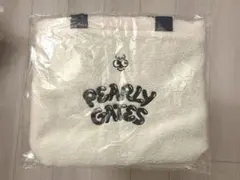【新品美品】PEARLY GATES ボアトートバッグ 限定ノベルティのサムネイル