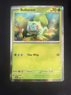 英語版　ポケモンカード　フシギダネ　プロモ　正規品