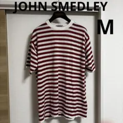 【美品】JOHN SMEDLEY ジョンスメドレー コットンニット M