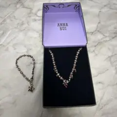ぽっぽ様用　ANNA SUI ネックレスとブレスレットセット
