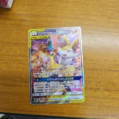 リザードン＆テールナーGX TAG TEAMカード sar