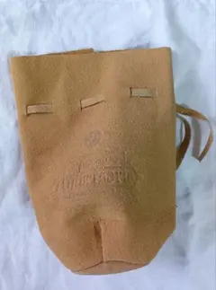 【美品】新品未使用 パンペロ アニバサリオ 革製巾着袋（ボトルカバー）