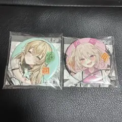 バンドリ12th☆LIVE 黒渕かしこ先生 特典缶バッジ高松燈 千早愛音 バンドリ12th☆LIVE 黒渕かしこ先生 特典缶バッジ高松燈 千早愛音