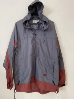 NIKE ACG ナイロンジャケット M グレー/バーガンディ