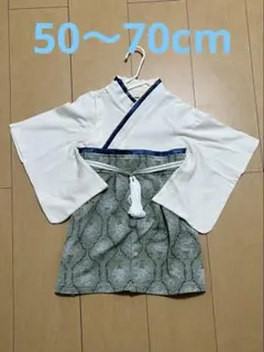 【SWEET MOMMY】着物ドレス 50～70cm グリーン