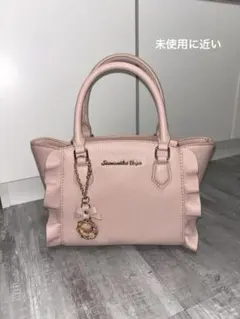 SAMANTHAVEGA フラッター小　ピンク ハンドバッグ