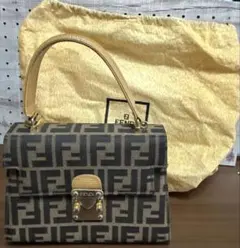 FENDI ズッカ柄　ハンドバッグ　ビンテージ