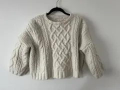 nest Robe ケーブル編みセーター Fサイズ アイボリーのサムネイル