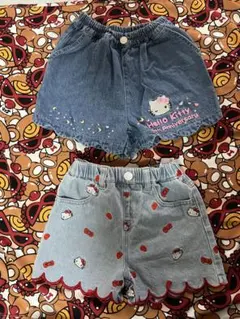ハローキティ 半ズボン 90 95 2点セット