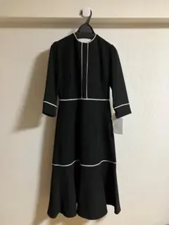 [未着用] CELFORD 七分袖ロングワンピース