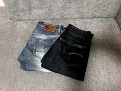 G-STAR RAW 3301 デニムパンツ 2本セットのサムネイル