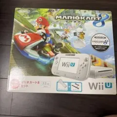 Wii U マリオカート8 セット シロ【メーカー生産終了】中古品+ポッ拳ソフト Wii U マリオカート8 セット シロ【メーカー生産終了】中古品+ポッ拳