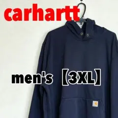 A723【carhartt】パーカー【3XL】ネイビーのサムネイル