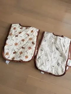 【2枚セット】ミッフィー ダウン入り ベビースリーパー ブラウン系 西川リビング