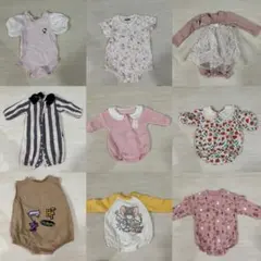 女の子ロンパース70センチ