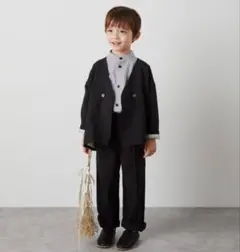 フォーマルスーツセット ブラック 150cm