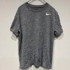 NIKE DRI-FIT トレーニングTシャツ グレー Mサイズ 吸汗速乾 ジム