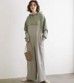 ロペピクニックヘリンボーンロンパース ROPE' PICNIC サロペット