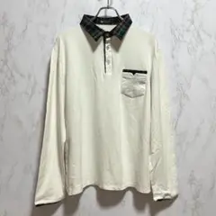 美品✨ STTLZMC 【L】 ポロシャツ 長袖 カジュアル スポーツ ゴルフ