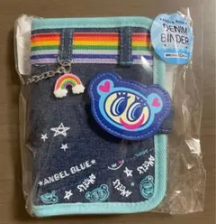 新品未使用タグ付き　エンジェルブルー シール帳 オリンピア デニムバインダー B