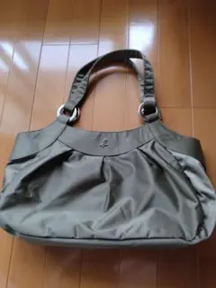 agnis b. アニエスベー　カーキ 　トートバッグ　ショルダーバッグ　軽量