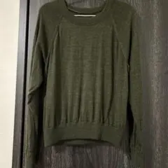 GAP メリノウール セーター Sサイズ オリーブグリーン