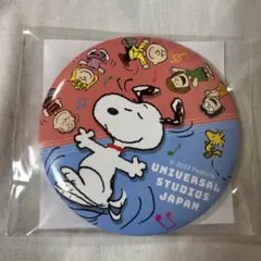 USJ限定 スヌーピー 缶バッジ ユニバ　ユーエスジェイ