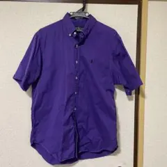 RALPH LAUREN 半袖シャツ パープル Lサイズのサムネイル
