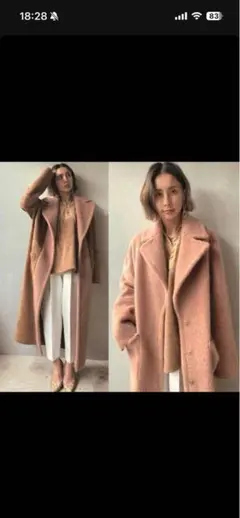 アメリヴィンテージ　BLANKETLIKE FAKE MOUTON