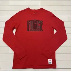 Nike FORCE 長袖Tシャツ 赤