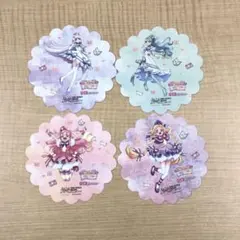 ❶わんだふるぷりきゅあ！ 東武ワールドスクウェア 4枚 特典 コースター 4枚