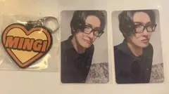 ATEEZ FC オンラインくじ トレカ&キーホルダーSET ミンギ