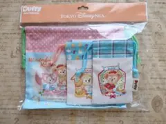 ディズニーシー ダッフィーフレンズ ワンダフルキッチン きんちゃく