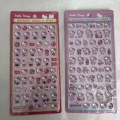 国内正規品★ ボンボンドロップシール　ミニ　サンリオ　キティ　2種セット