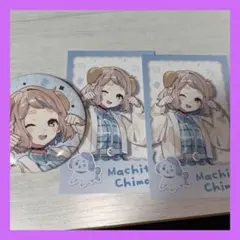 【町田ちま】にじさんじわんにゃんdays vol.2 缶バッジ＆チェキ風カード