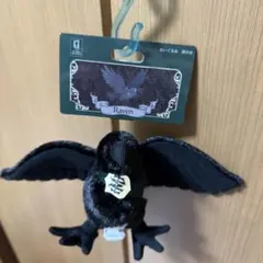 ホーンテッドマンション　カラス　レイブン　肩のせ　ぬいぐるみ