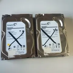 seagate 内蔵HDD 2TB　×2　4TB　一