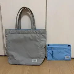 PORTER ポーター クリーム　ナイロントートバッグ