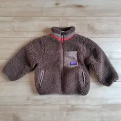 LAGKAW ブラウン フリースジャケット 100cm