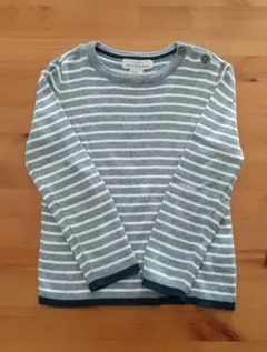 トップス 長袖 ニット ボーダー H&M 130