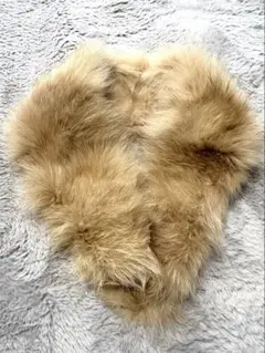 リアルファー　ベージュ