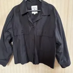 niko and... ブラック ミリタリージャケット サイズ4 早い者勝ち