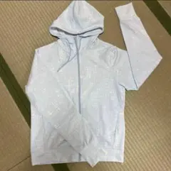 フード付き ラッシュガード ライトブルー