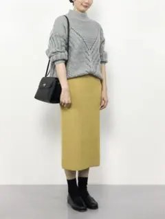 【新品】BEAUTY&YOUTH UNITED ARROWS リブニットスカート