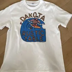 DAKOTA RUSTIC TABLE Tシャツ XL ホワイト