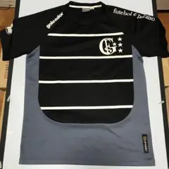 goleador ゴレアドール ゲームシャツ 黒×白ライン M フットサル