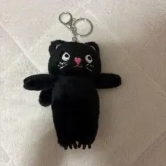 キャセリーニ 黒猫 ぬいぐるみ キーホルダー