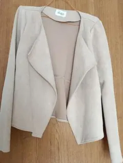 Delyle Noir ベージュカーディガン